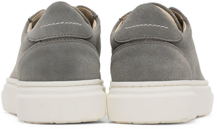 商品MAISON MARGIELA|Kids Grey Lace-Up Sneakers,价格¥1936,第4张图片详细描述