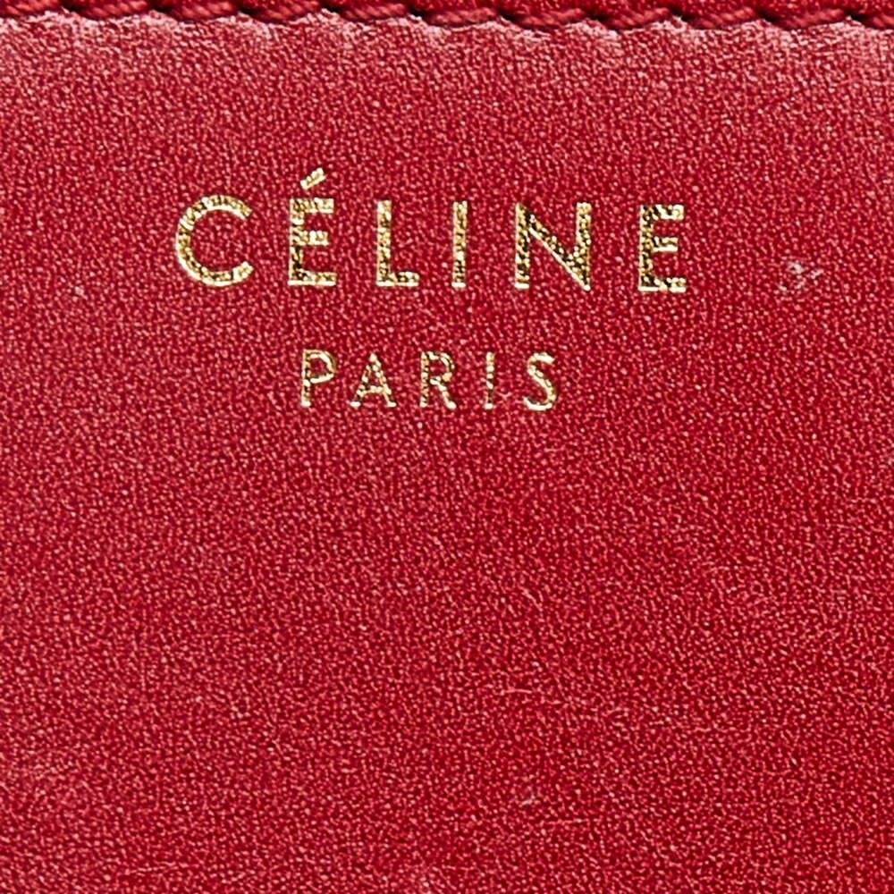 Celine Red Leather Small Classic Box Flap Bag 商品