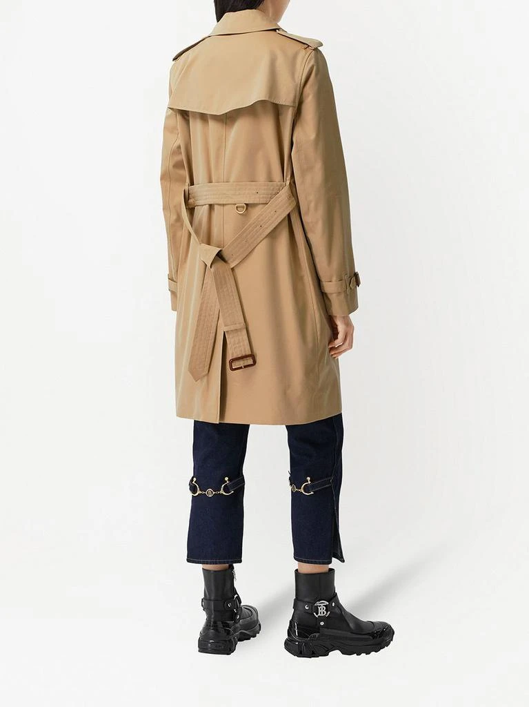 商品Burberry|BURBERRY - Kensington Cotton Trench Coat,价格¥13779,第5张图片详细描述