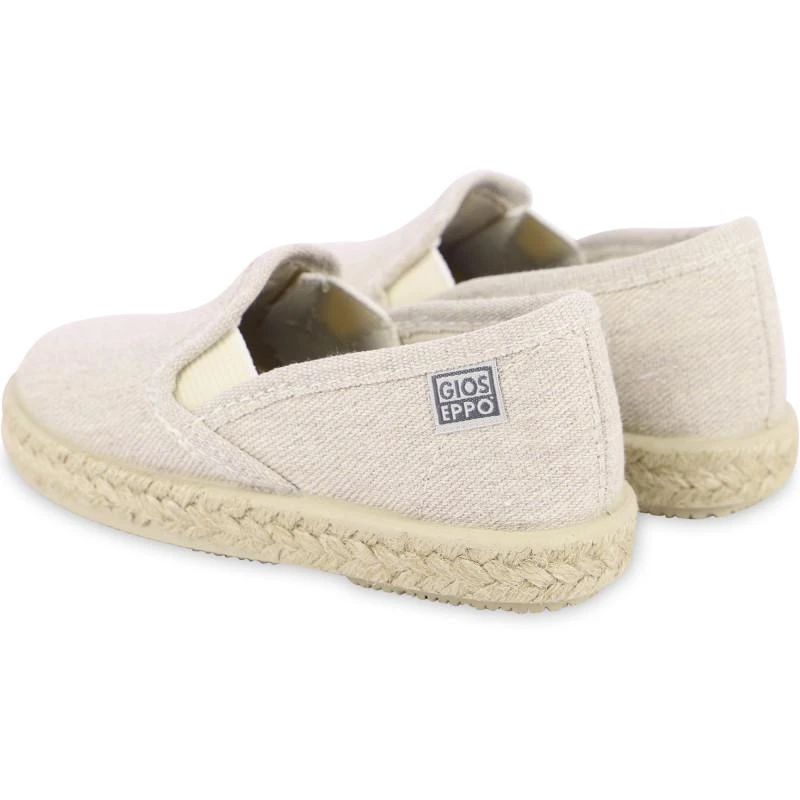 商品GIOSEPPO|Canvas logo espadrilles in beige,价格¥518,第2张图片详细描述