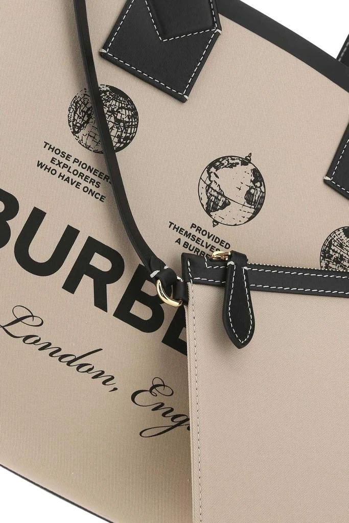 商品Burberry|Burberry Logo Printed Tote Bag,价格¥5475,第4张图片详细描述