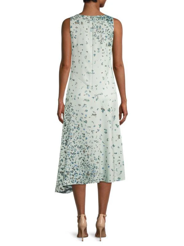 商品Vince|Asymmetrical Floral Dress,价格¥1576,第2张图片详细描述