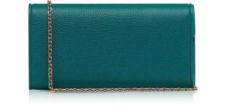 商品MCM|MCM Hopper Green Grained Leather Large Patricia Crossbody Wallet,价格¥3979,第3张图片详细描述