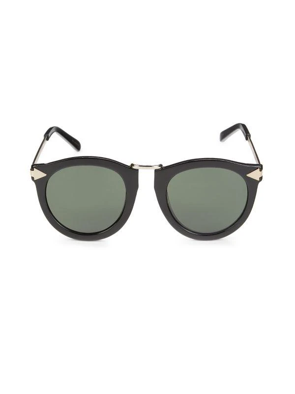 商品KAREN WALKER|Harvest 51MM Oval Sunglasses,价格¥608,第1张图片