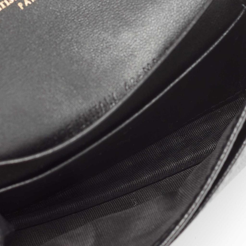 商品[二手商品] Dior|Dior Black Leather Saddle Card Holder,价格¥2976,第4张图片详细描述