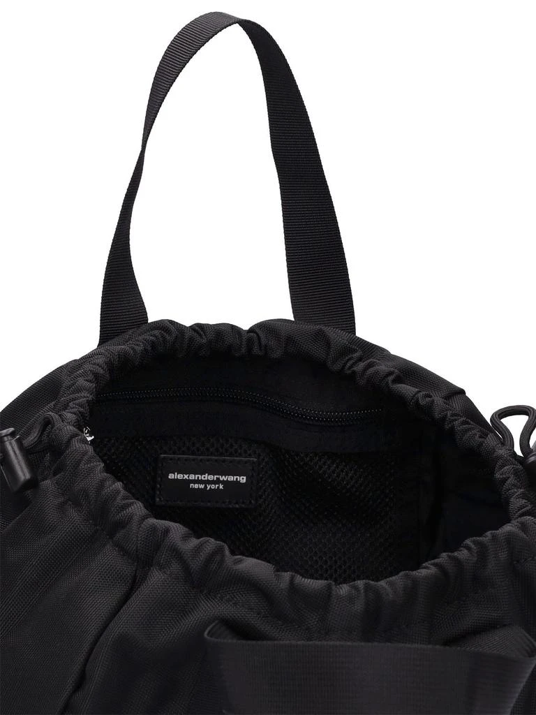 商品Alexander Wang|Mini Primal Nylon Drawstring Duffle Bag,价格¥2118,第5张图片详细描述