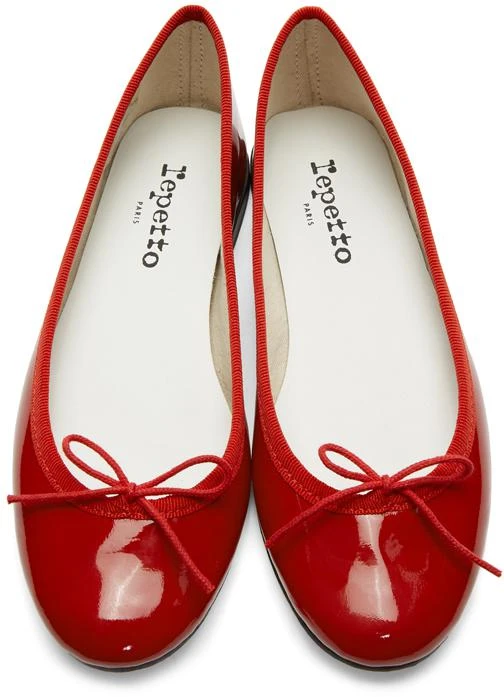 商品Repetto|Cendrillon 红色经典芭蕾舞鞋,价格¥2540,第5张图片详细描述
