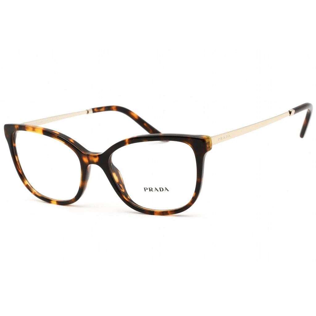 商品Prada|Prada Women's Eyeglasses - Honey Tortoise Cat Eye Full Rim Frame | 0PR 07WV VAU1O1,价格¥948,第1张图片