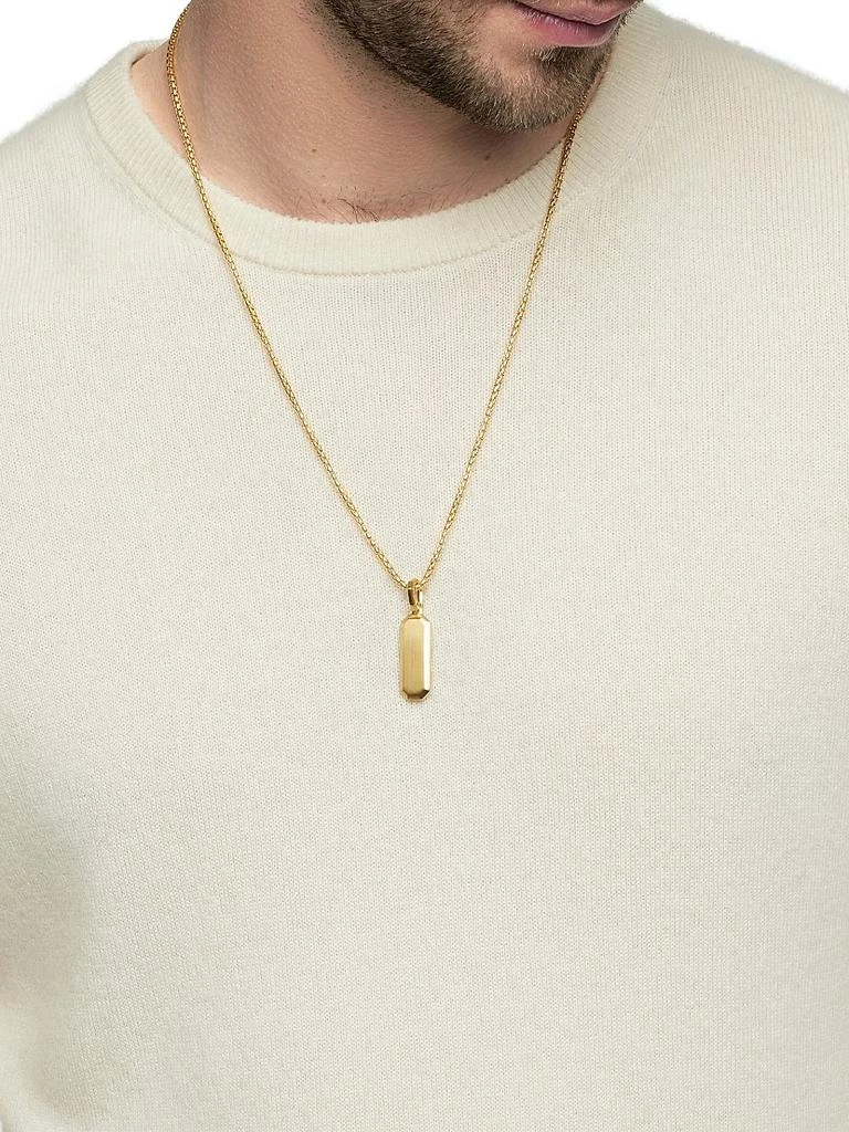 Streamline Amulet in 18K Yellow Gold, 39MM 商品
