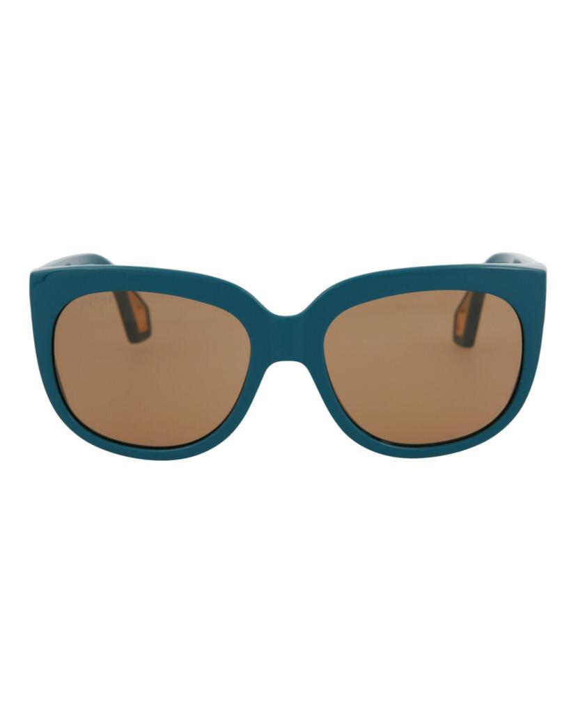 商品Gucci|Square-Frame Injection Sunglasses,价格¥994,第1张图片