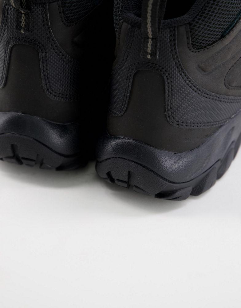 Columbia Newton Ridge waterproof hiking boots in black商品第4张图片规格展示