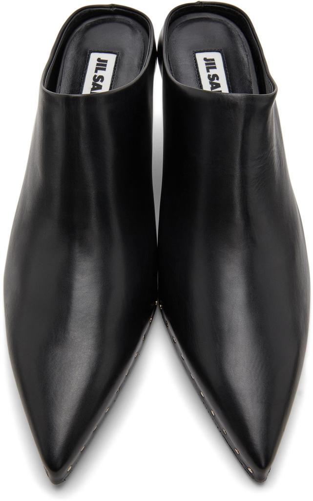 商品Jil Sander|Black Leather Mules,价格¥5851,第7张图片详细描述