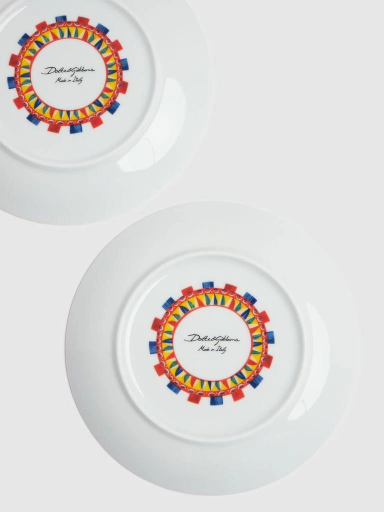 商品Dolce & Gabbana|Set Of 2 Limoni Carretto Fruit Plates,价格¥2851,第2张图片详细描述