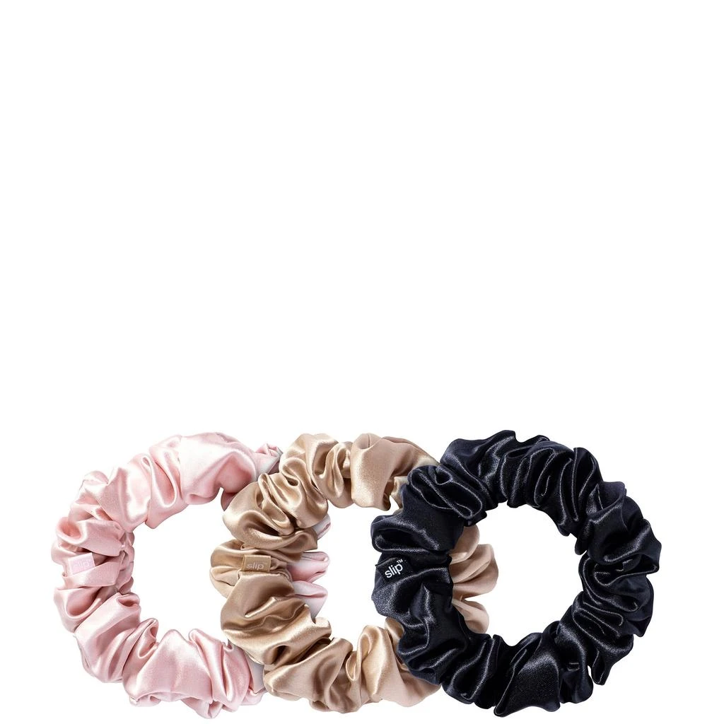 商品Slip|Slip Pure Silk 3-Pack Large Scrunchies,价格¥326,第2张图片详细描述