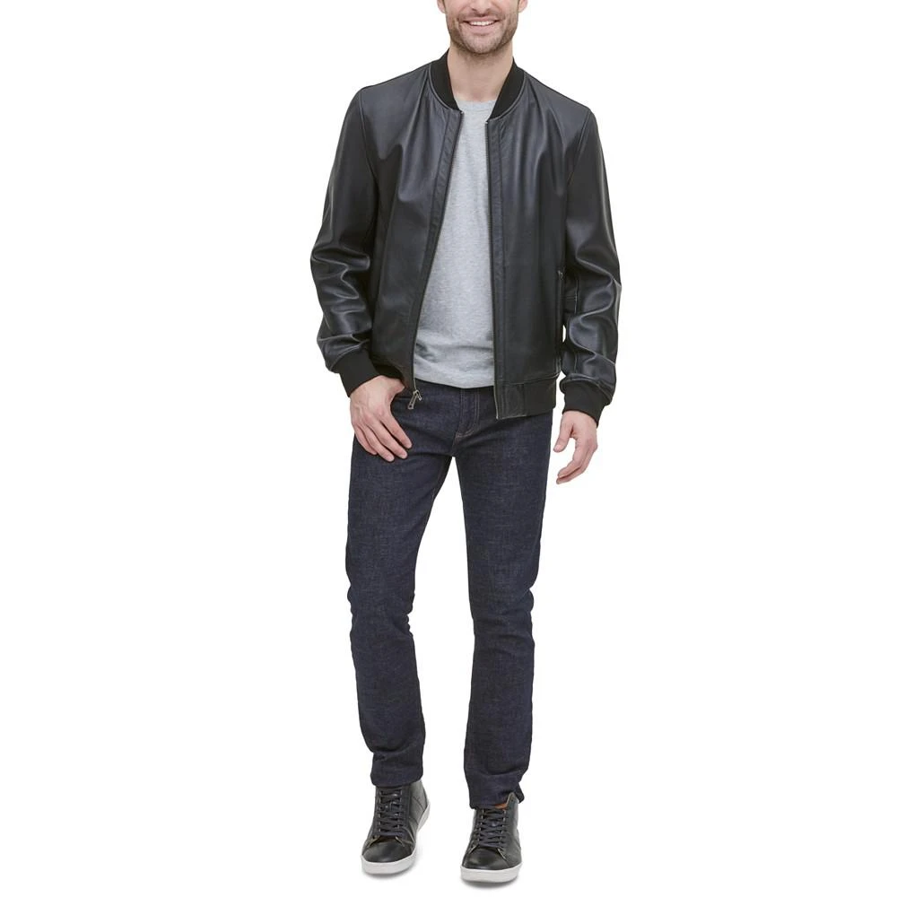 商品Cole Haan|Men's Leather Jacket,价格¥5624,第2张图片详细描述