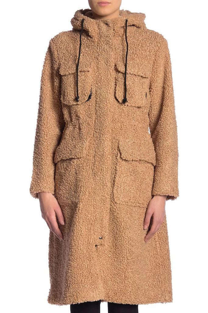 商品TOV|Faux Shearling Teddy Long Coat,价格¥559,第3张图片详细描述