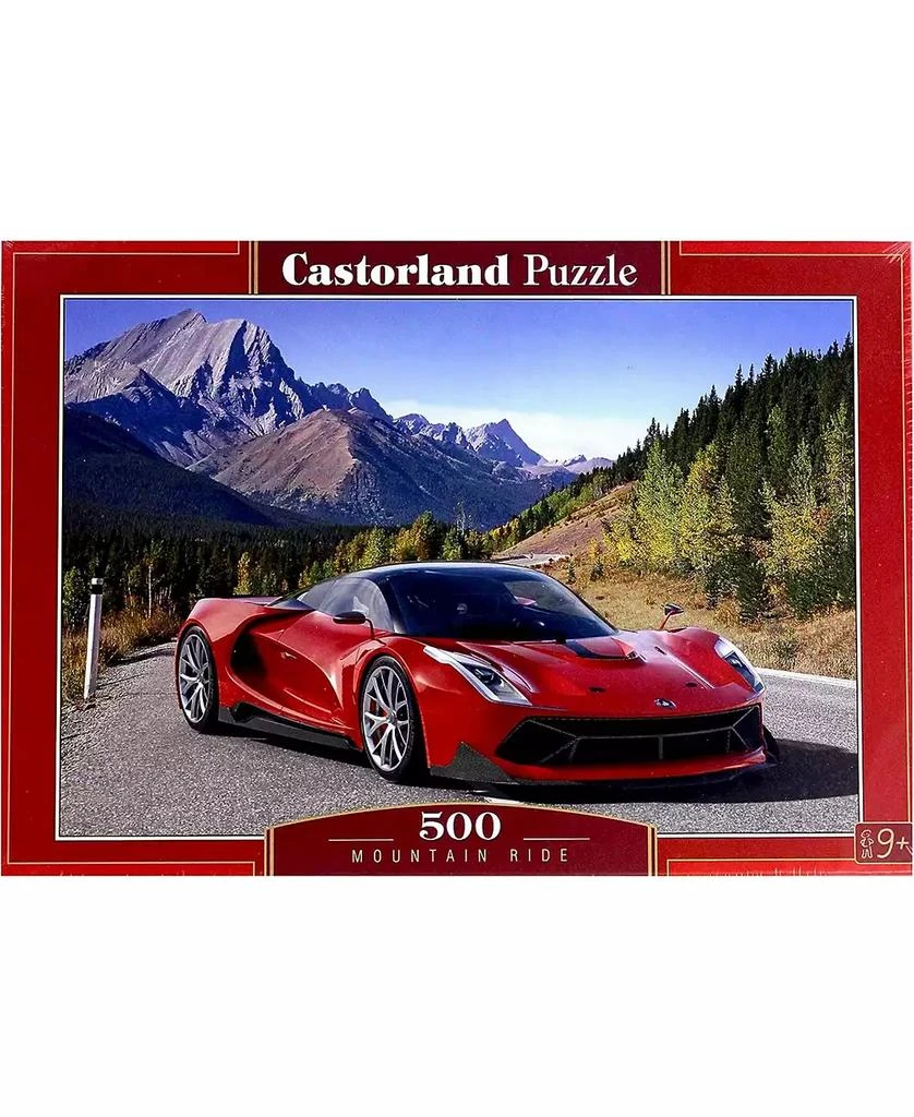 商品Castorland|Mountain Ride 500 Piece Jigsaw Puzzle,价格¥150,第1张图片