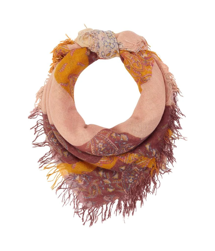 商品Chan Luu|Cashmere and Silk Patch Work Print Scarf,价格¥873,第1张图片