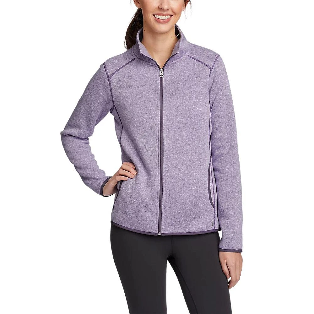 商品Eddie Bauer|Women's Radiator Fleece Full-Zip Mock,价格¥354,第1张图片