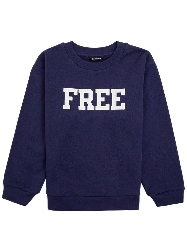 商品Balenciaga|Balenciaga Kids Free Printed Sweatshirt,价格¥915,第1张图片