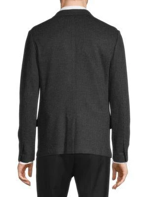 商品Vince|Houndstooth Wool-Blend Blazer,价格¥1339,第2张图片详细描述