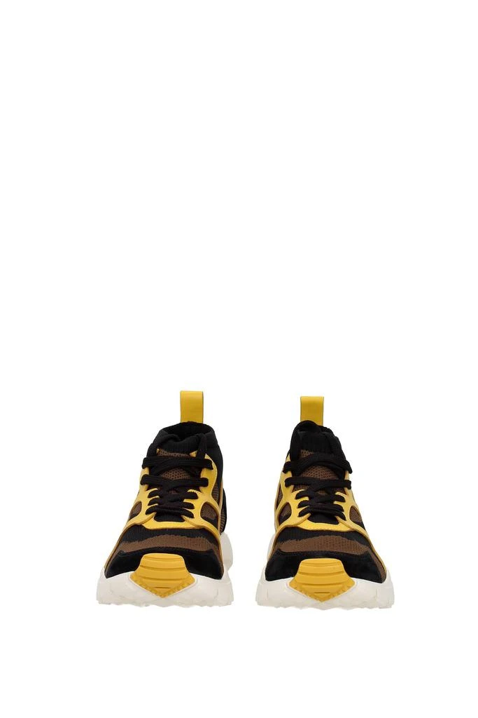 商品Valentino|Sneakers Fabric Black Yellow,价格¥1875,第3张图片详细描述