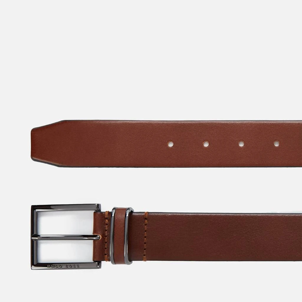 商品Hugo Boss|BOSS Men's Canzion Leather Belt - Medium Brown,价格¥485,第2张图片详细描述