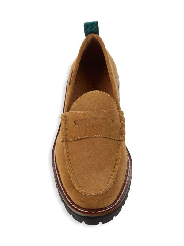 商品G.H. Bass|Larson Suede Penny Loafers,价格¥636,第5张图片详细描述