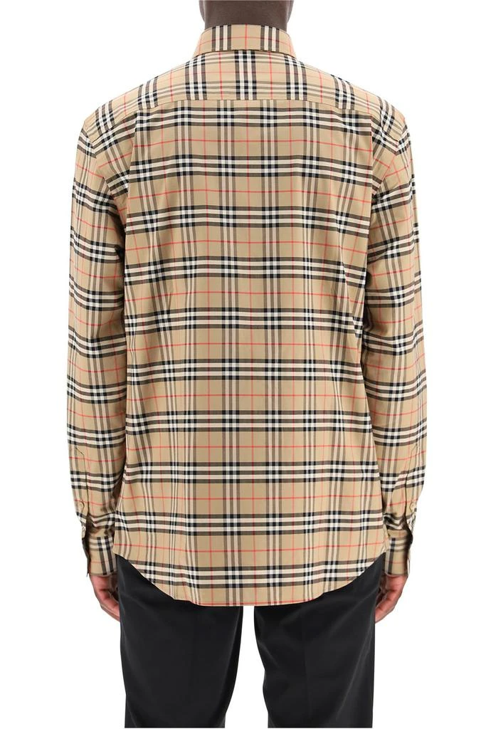 商品Burberry|Burberry Checked Long-Sleeved Shirt,价格¥2839,第3张图片详细描述