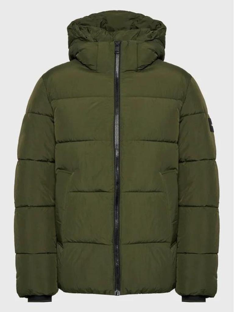 商品Calvin Klein|Calvin KleinGibubbotto Piumino Crinkle K10K110336 Mrz Green Regular Fit,价格¥2863,第1张图片