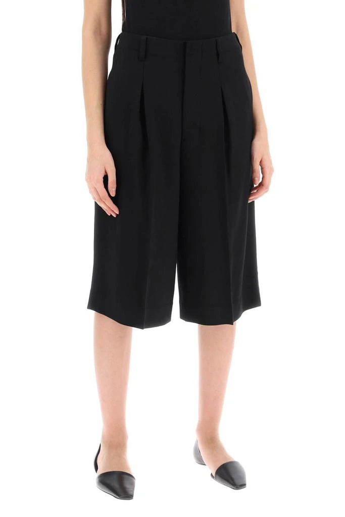 商品AMI|Ami paris gabardine bermuda shorts,价格¥2803,第2张图片详细描述
