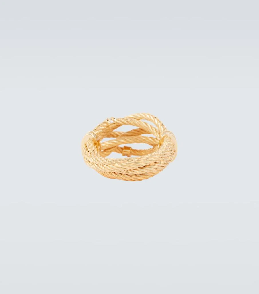 商品Bottega Veneta|Cord gold-plated sterling silver ring,价格¥7202,第2张图片详细描述
