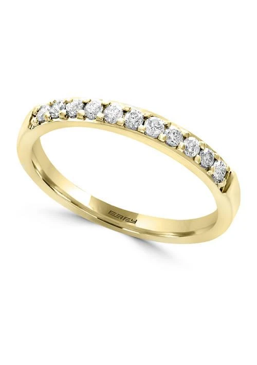 商品Effy|1 2 Ct. T.w. Diamond Band In 14K Yellow Gold,价格¥5208,第1张图片