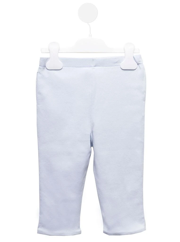 商品Ralph Lauren|Athletic Light Blue Cotton Pants With Logo  Kids Baby Girl,价格¥848,第2张图片详细描述