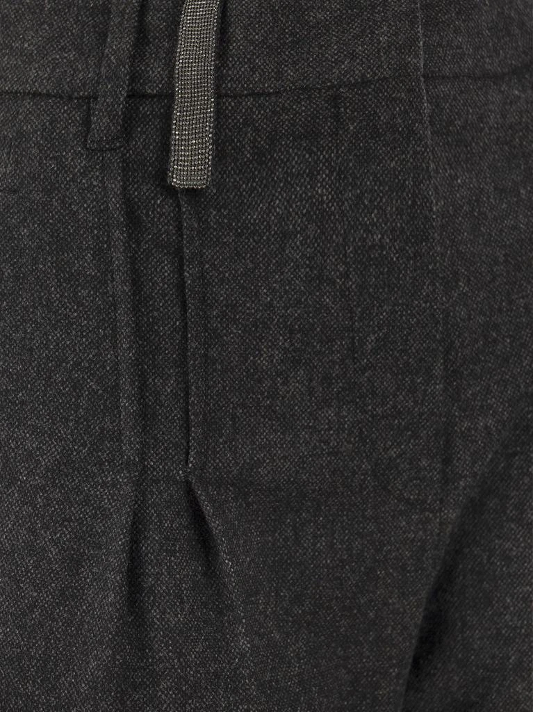 商品Brunello Cucinelli|Brunello Cucinelli Pleated Tailored Pants,价格¥6921-¥9228,第4张图片详细描述