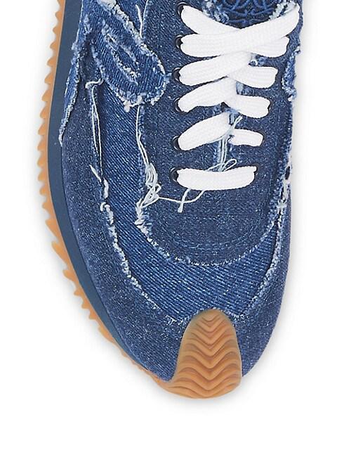 Flow Runner Denim Sneakers商品第4张图片规格展示