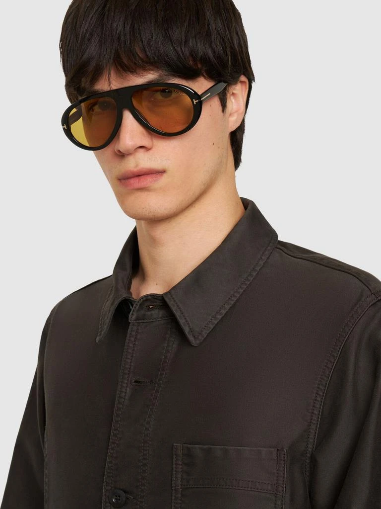 商品Tom Ford|Camillo Pilot Eco-acetate Sunglasses,价格¥3403,第1张图片详细描述