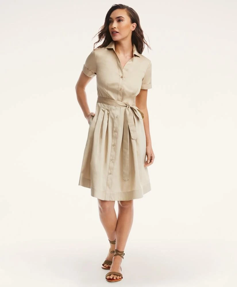 商品Brooks Brothers|Belted Shirt Dress,价格¥369,第1张图片