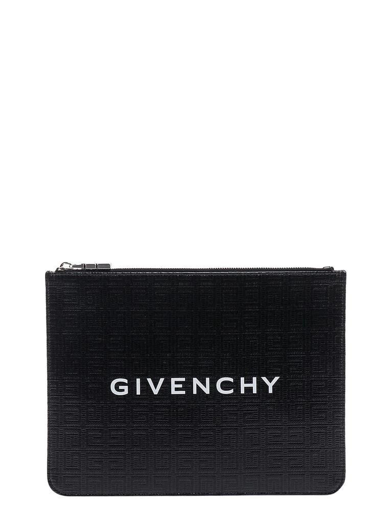 商品Givenchy|Givenchy men's black cotton pouch,价格¥3702,第1张图片