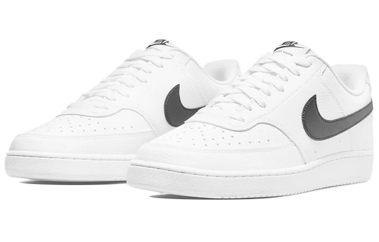 商品[国内直发] NIKE|Court Vision 1 Low Next Nature灵活适应舒适百搭 防滑耐磨 低帮 板鞋 男款 白色,价格¥513,第4张图片详细描述