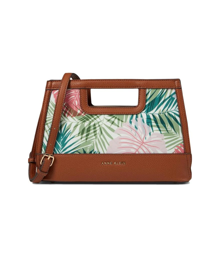 商品Anne Klein|Palm Print Convertible Clutch,价格¥475,第1张图片
