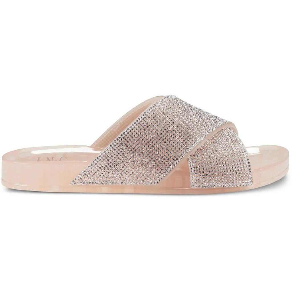 商品INC International|Viraa Womens Slip On Embellished Pool Slides,价格¥126-¥133,第4张图片详细描述