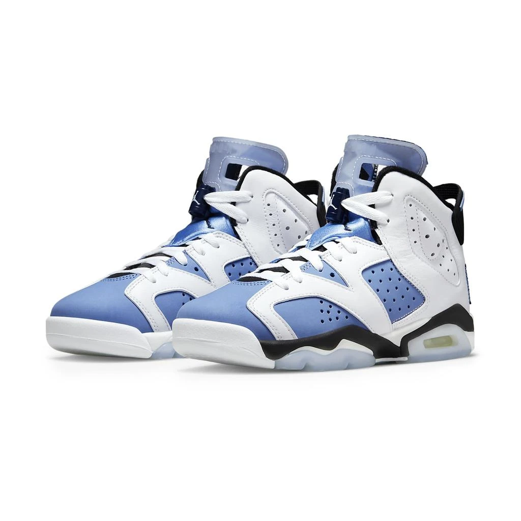 商品Jordan|Air Jordan 6 Retro UNC White (GS),价格¥1319,第2张图片详细描述