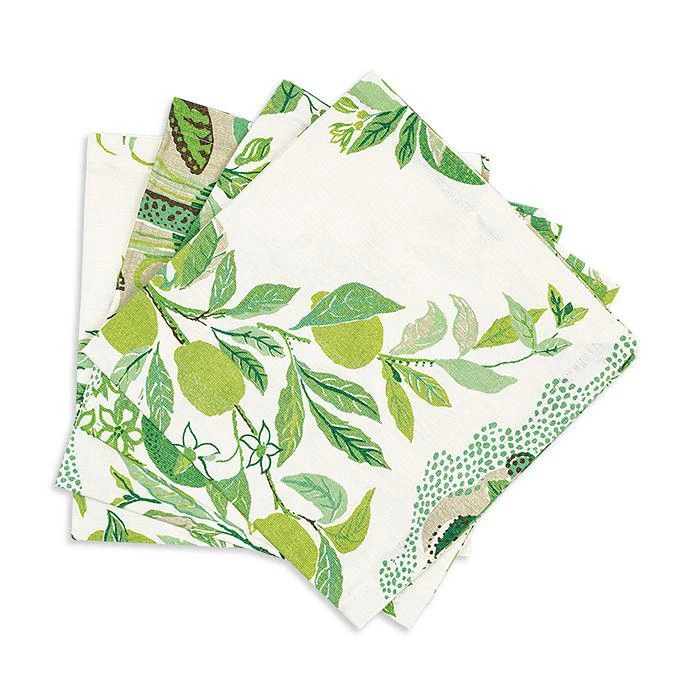 商品Matouk|Citrus Garden Napkins, Set of 4,价格¥1232,第3张图片详细描述