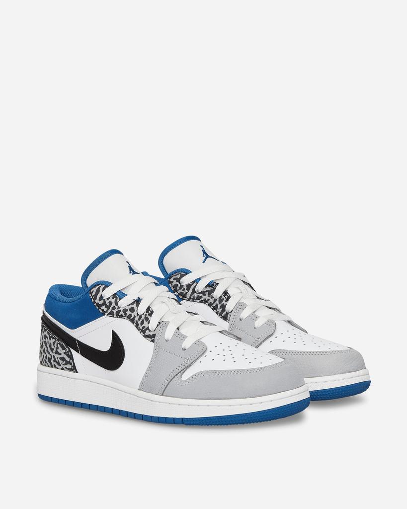  Air Jordan 1 Low SE大童低帮复古篮球鞋 白蓝色商品第2张图片规格展示