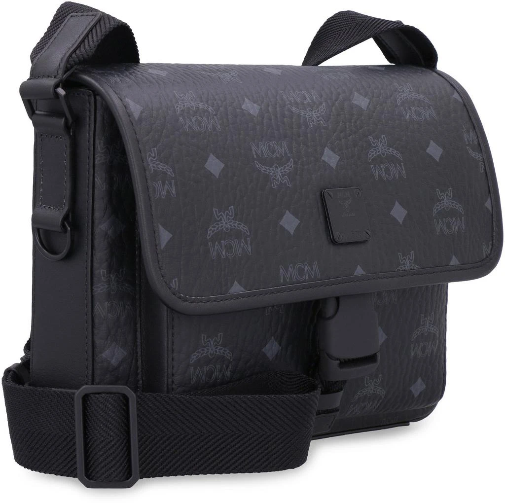 商品MCM|MCM Klassik Logo Patch Small Messenger Bag,价格¥5535,第3张图片详细描述