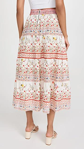 商品Alice + Olivia|Melony 抽褶半身裙,价格¥2244,第2张图片详细描述
