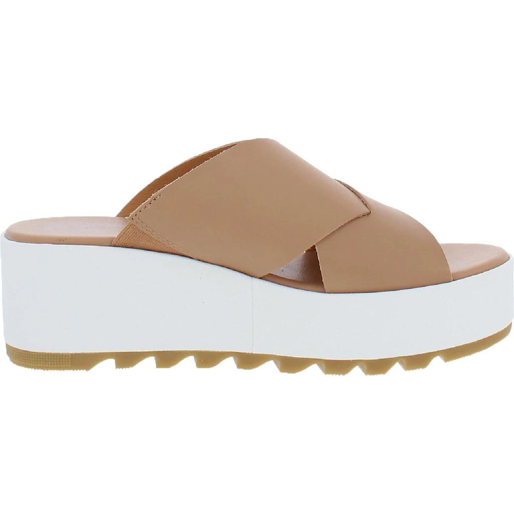 商品SOREL|Sorel Womens Cameron Slip On Open Toe Platform Sandals,价格¥895,第3张图片详细描述