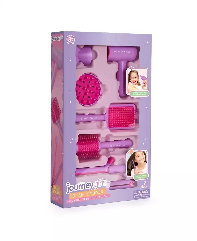 商品Journey Girls|Glam Studio Pretend Hair Styling Set,价格¥221,第5张图片详细描述