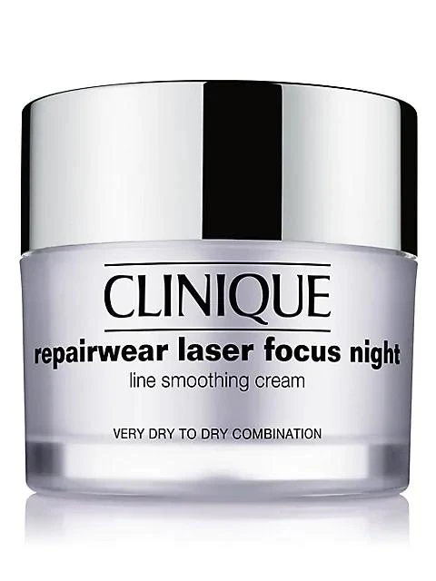 商品Clinique|Repairwear Laser Focus Night Line Smoothing Cream - Very Dry to Dry Combination,价格¥409,第1张图片